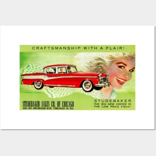 1956 Studebaker President Posters and Art